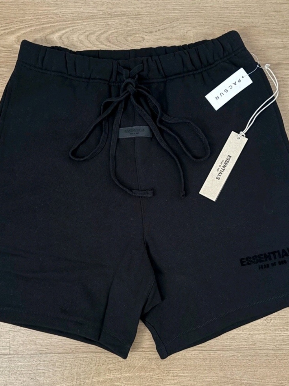 🔥Authentic  Fear of God Essentials Shorts 🔥🖤 Black “Black Limo” – Size XS $40